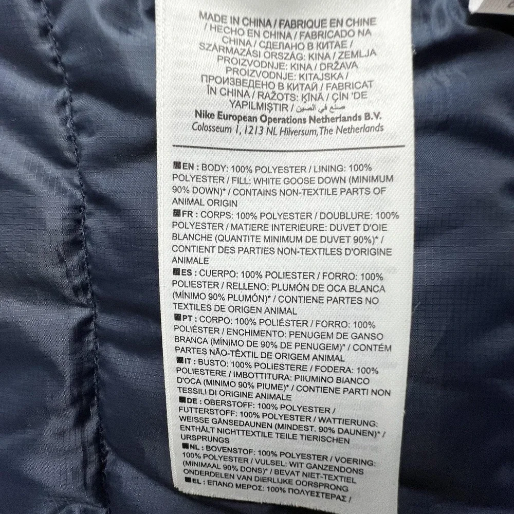 United States Paralympic Team Jacket Mens 2XL Blue Sochi 2014 Nike USA AeroLoft - Picture 13 of 16